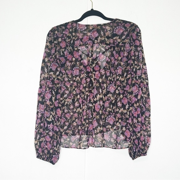 MISA LOS ANGELES NWOT Rosie Rosetta Fleur Blouse Top - Picture 3 of 9